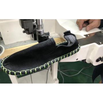 Máquina de coser de costura de mocasín tubular