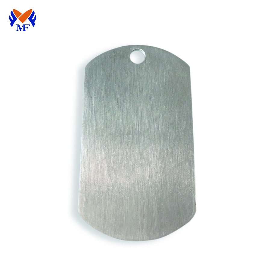 Blank Dog Tag Stainless Steel