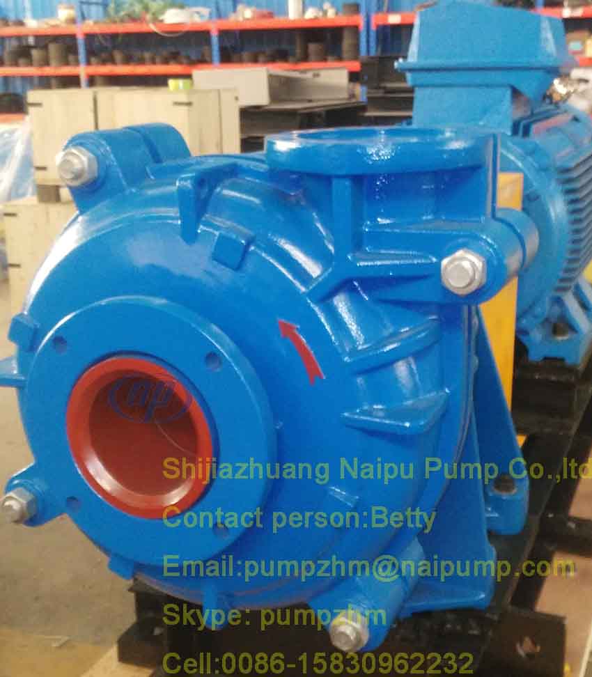 Mineral Flotation Processing Gold Mining Slurry Pumps