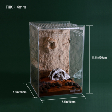 Customizable Acrylic Lizard breeding box