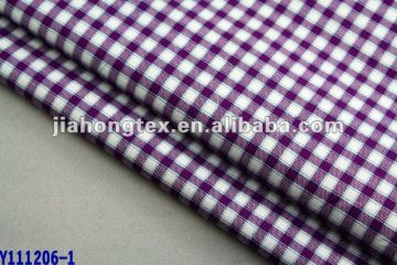 oxford cloth check shirting fabric