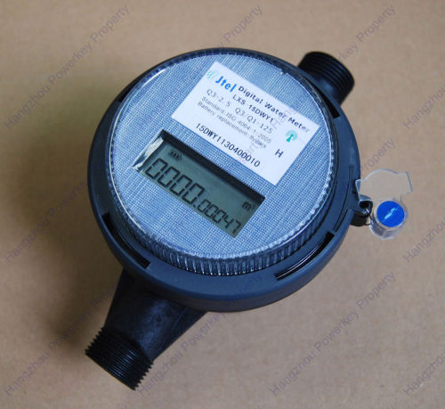 Plastic Intelligent Wireless Electronic Water Meter Reading For Municipal