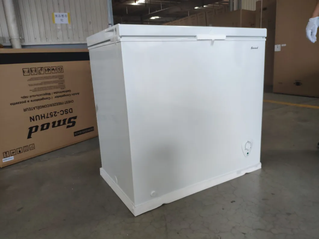 7.0 Cu. FT White Single Solid Door Top Open Chest Deep Freezer