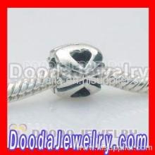 European Silver Tiffany's Silver Heart Beads Wholesale?