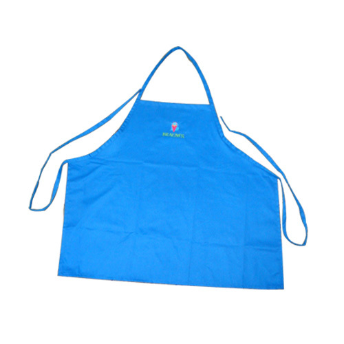 Pequena sarja azul 200GSM avental de cozinha