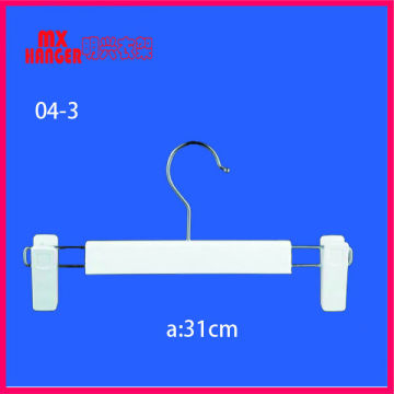quality white pant hanger, pant hangers,plastic pant hangers