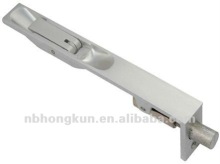 Square aluminium flush bolt