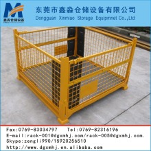 Cold-Rolled Steel Folding and Stacking Heavy Duty Wire Mesh Container