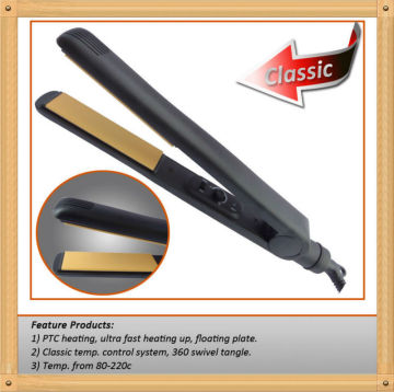 Ceramic hair straightener flat iron Quality Ceramic Hair Straightener Manufacture