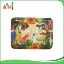 Melamine tray , plastic melamine tray, print melamine tray