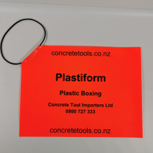 Overhang from a vehicle safety warning flags