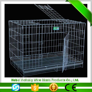 Australian standard Large outdoor galvanised welded pet enclosure/dog kennels strong steel dog cage