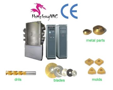 door handle vacuum metallizing machine / watch pvd ion plating machine