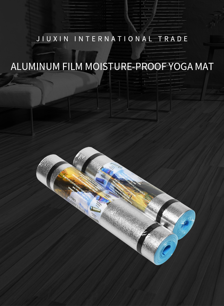 5mm thick  EVA material camping equipment Aluminum film outdoor sleeping mat