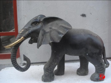 copper garden decorative elephant statue