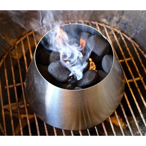 Porte-chauffage en acier inoxydable porte-bois BBQ Accessoires