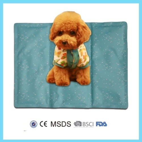 custom reusable soft hot cold gel reusable pet mat