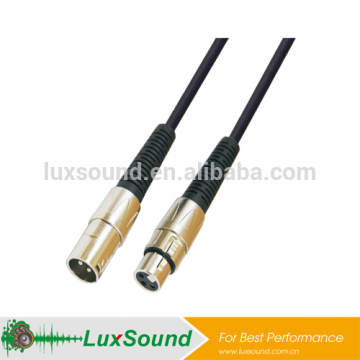 XLR cable, balanced mic cable, professional microphone cable