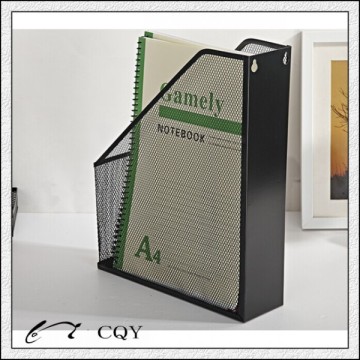 metal mesh desktop magazine holder