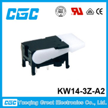 good quality telephone switch: silver contact hook switch with click sound KW14-3Z-C2