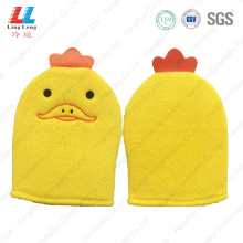 Duck animal gloves bathing massaging item