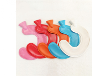 U Type Rechargeable Rubber Hot Warm Water Bag Without Cover
