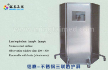 Stainless steel triple protective screen