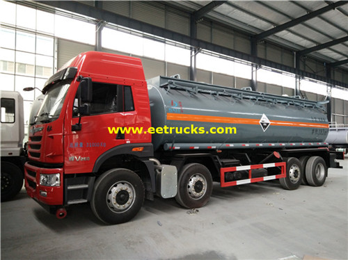 20T 18000L Dilute Sulfuric Acid Tank Trailers