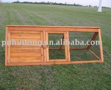 wooden rabbit cage
