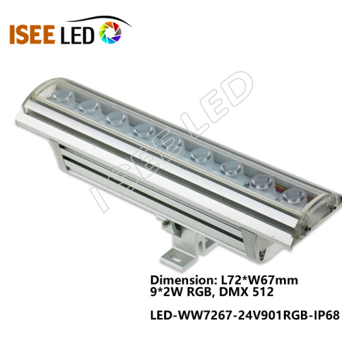 Proyecto personalizado 12-144W RGB LED Wall Washer Light