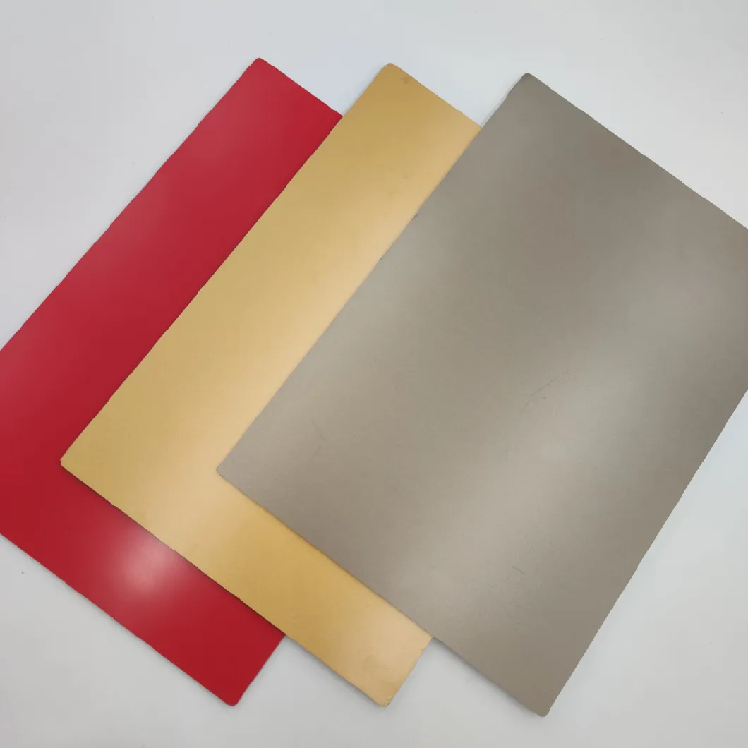 Gold Color Fire Resistance Aluminium Composite Panel