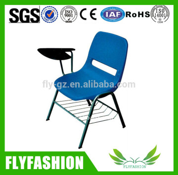 School student chair with tablet, single training chair, school furniture