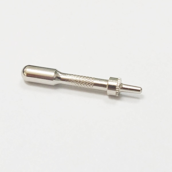 CNC turning machining brass charger connector plug pin