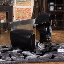 Antique Distressed Leather Club Chair - Genuine Leather Sofa Chair for Home & Hotel