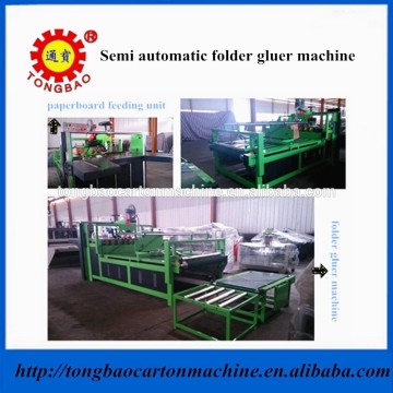 Carton Folding Gluing Machinery/Corrugated Box Glue Machine