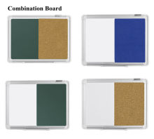 Combination Dry Erase Green Board Cork Bulletin Board