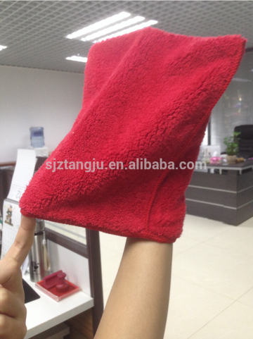 New style microfiber car cleaning towel/cleaning glove