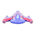 Nave espacial inflable de verano niños piscina flotante