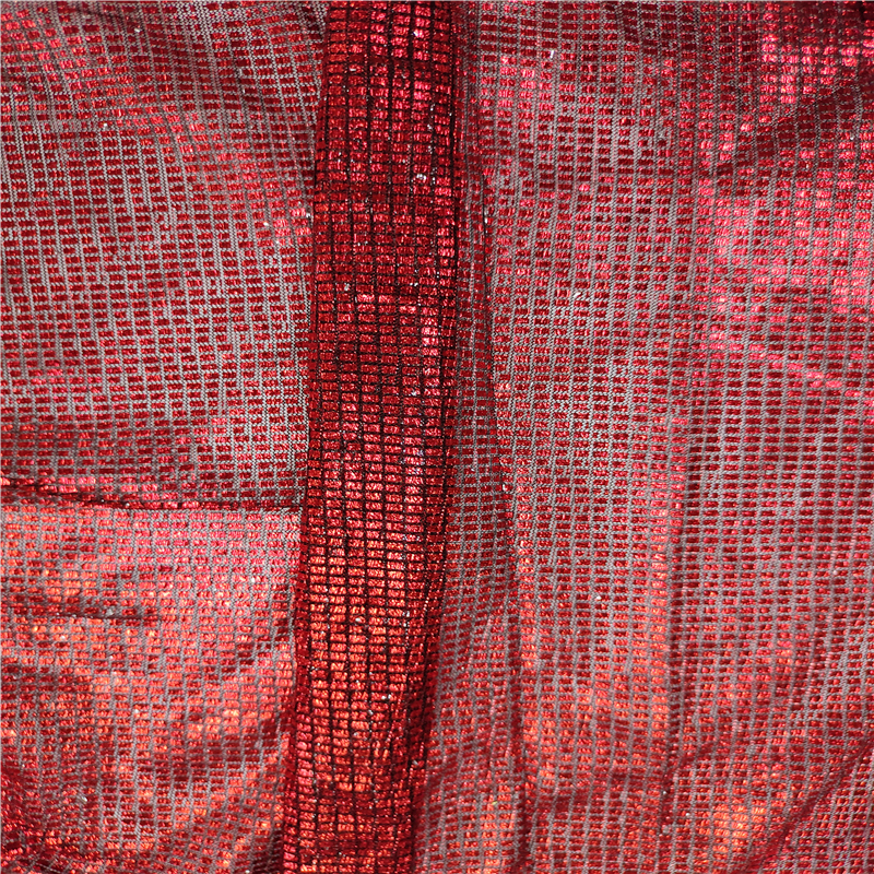  glitter foil mesh fabric