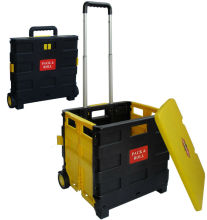 foldable plastic luggage cart