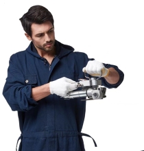 Pneumatic Strapping Tool for PET Straps - A19 Air PP PET Strapping Tool