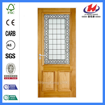 *JHK-D0048 2 Panel Interior Door Discount Fiberglass Doors Fiberglass Sliding Doors