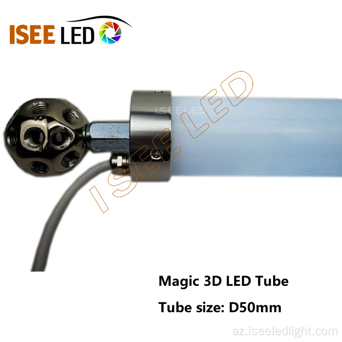 Kirayə Mərhələ İşıqlandırma DMX512 LED Həndəsə Bar Tube