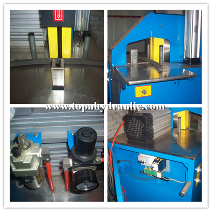 parker hydraulic hose cutting machine