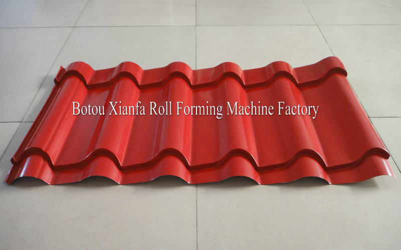 Glazed Tile Roll Forming Machine