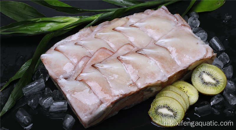 Замрзнати џиновски лигњи крилја уши морска храна лигњи крило