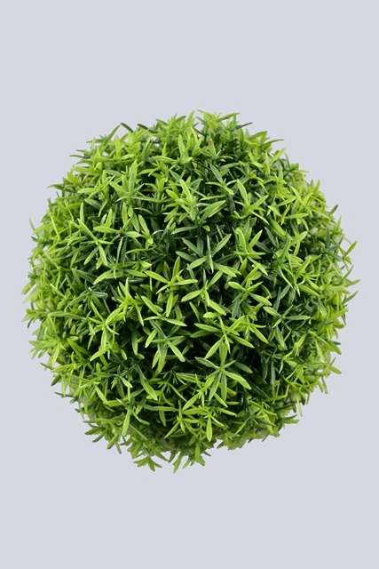 Plastic PE Artificial Plant Hedyotis Herb Ball for Garden Decoration (47047)