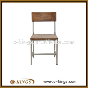 Hotel room chair metal frame desk chair