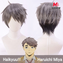 Haikyuu Atsumu Miya Cosplay Wig Brown