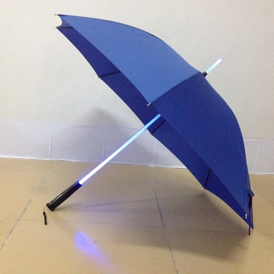 Fashion OEM ODM LED Flashlight Customized Straight Umbrella with Logo Printing